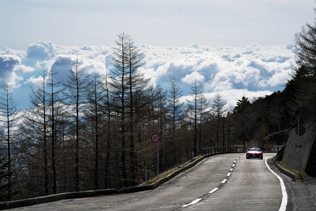 雲の上を走る_富士山スカイライン