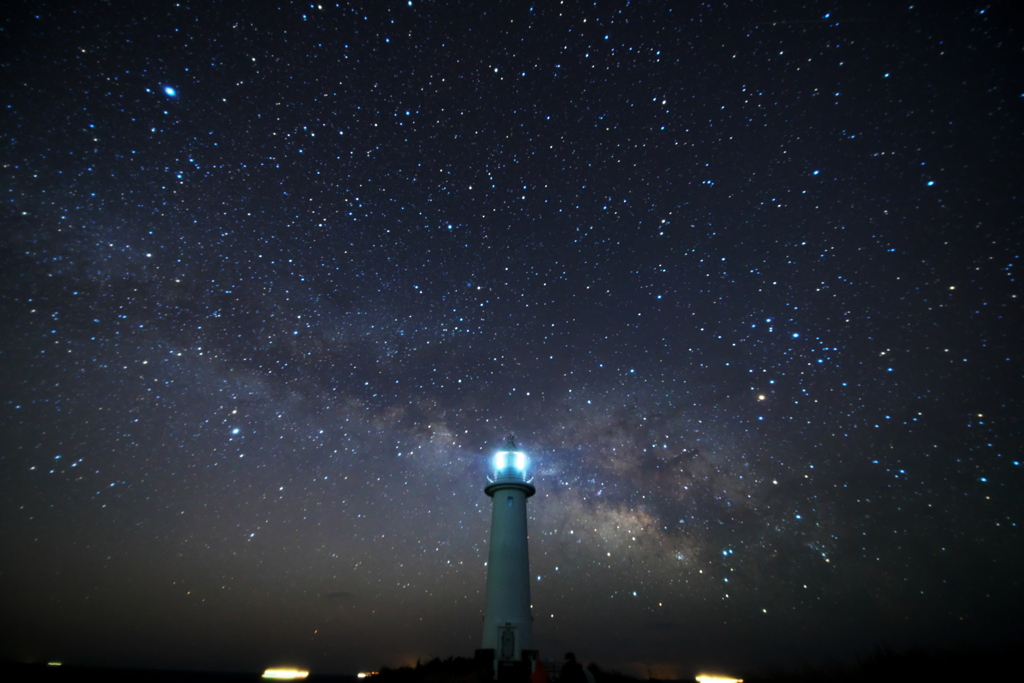 2月早朝の星空-1/2