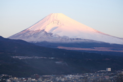 富士山　久しぶりに冬の顔-2