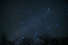 伊豆の夜空　冬のダイヤモンド