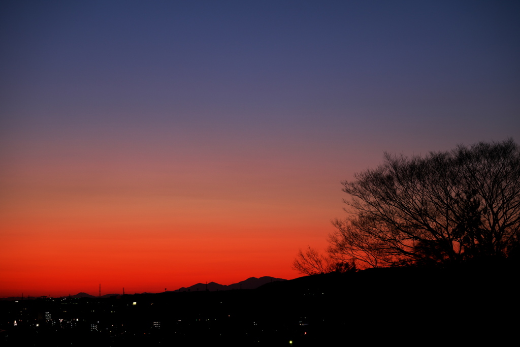 夕焼け 撮影スポット発掘