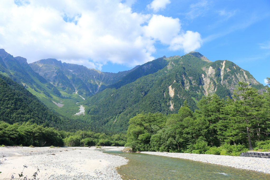上高地の風景