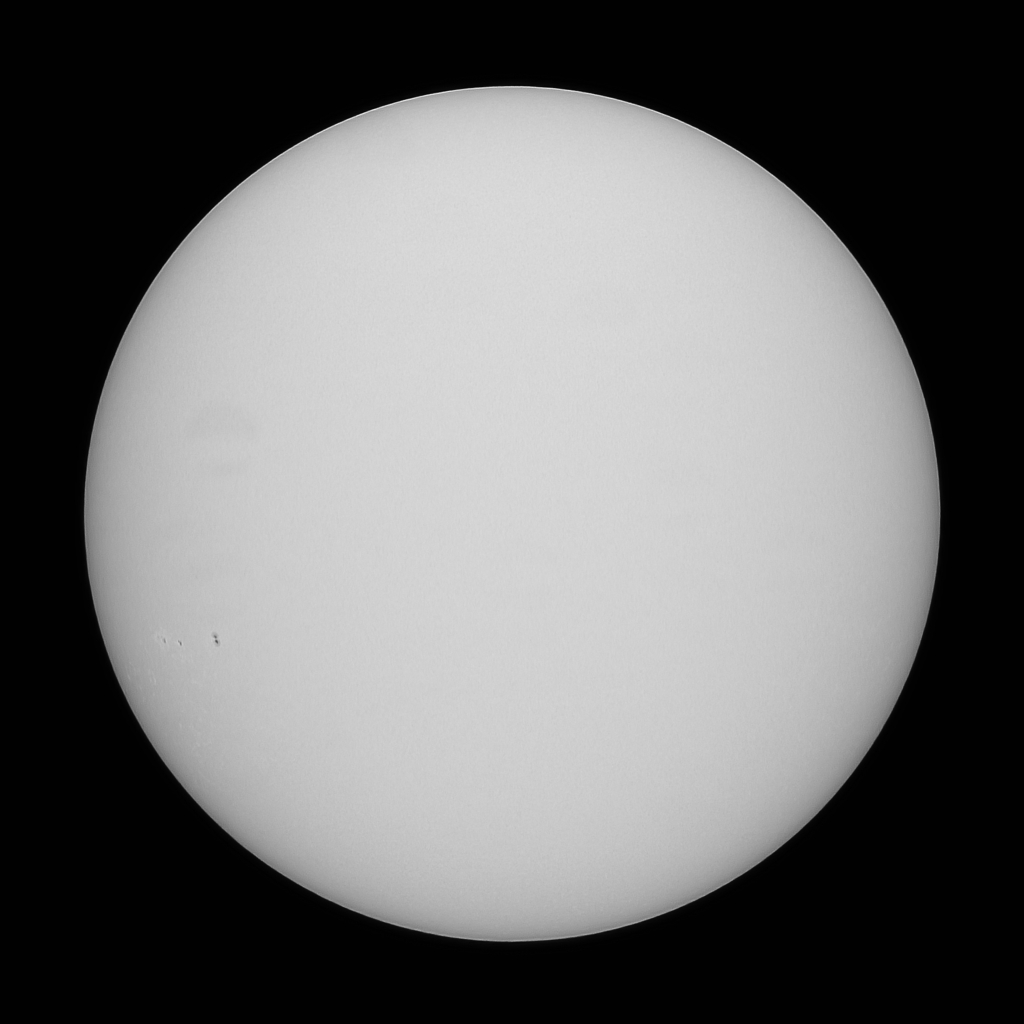 太陽　１月２０日