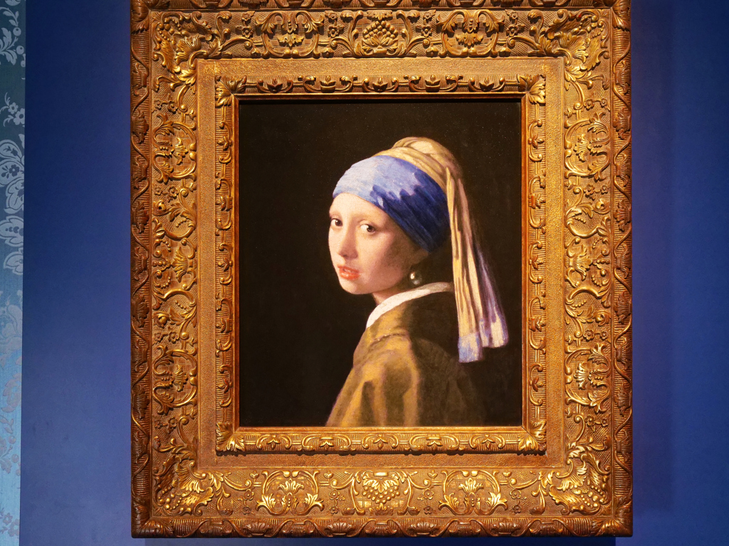 大塚国際美術館　フェルメール作「真珠の耳飾りの少女」