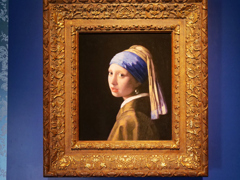 大塚国際美術館　フェルメール作「真珠の耳飾りの少女」