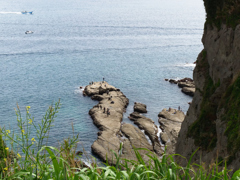 遠景　岩場