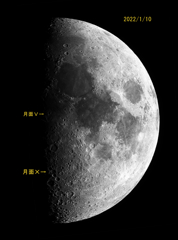 月面文字