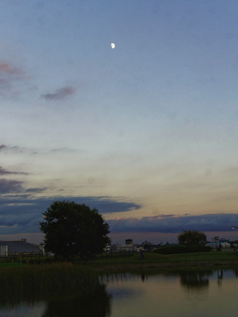 夕暮れ