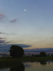 夕暮れ