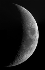 月　１月１８日　月齢４．９