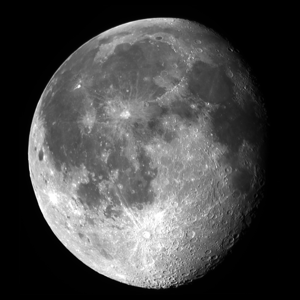 月　1月10日　月齢１７．７