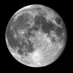 月　11月9日　月齢１４．７