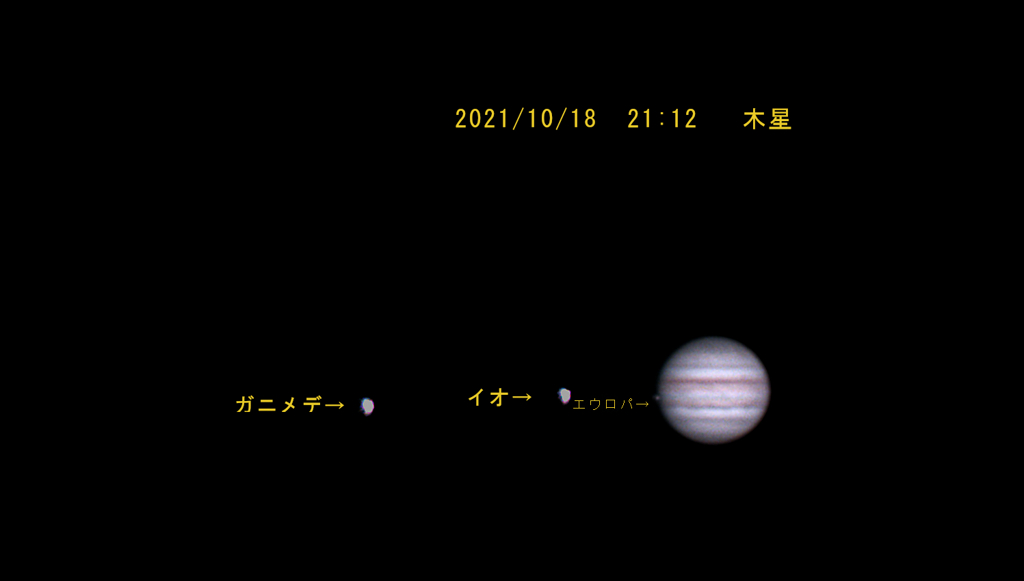 木星　10月18日