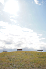 天空のベンチ