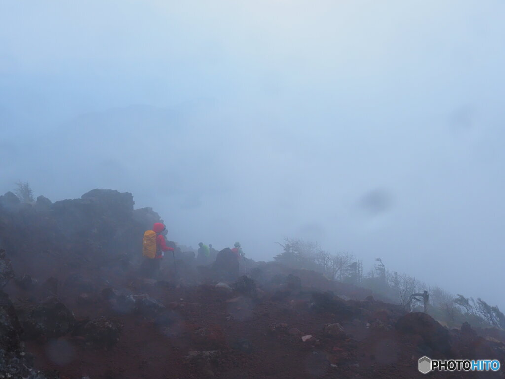 日光男体山