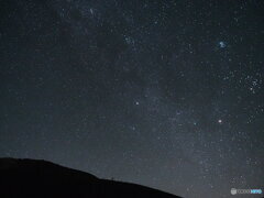 白山の星空