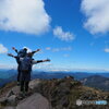 日光白根山　登頂