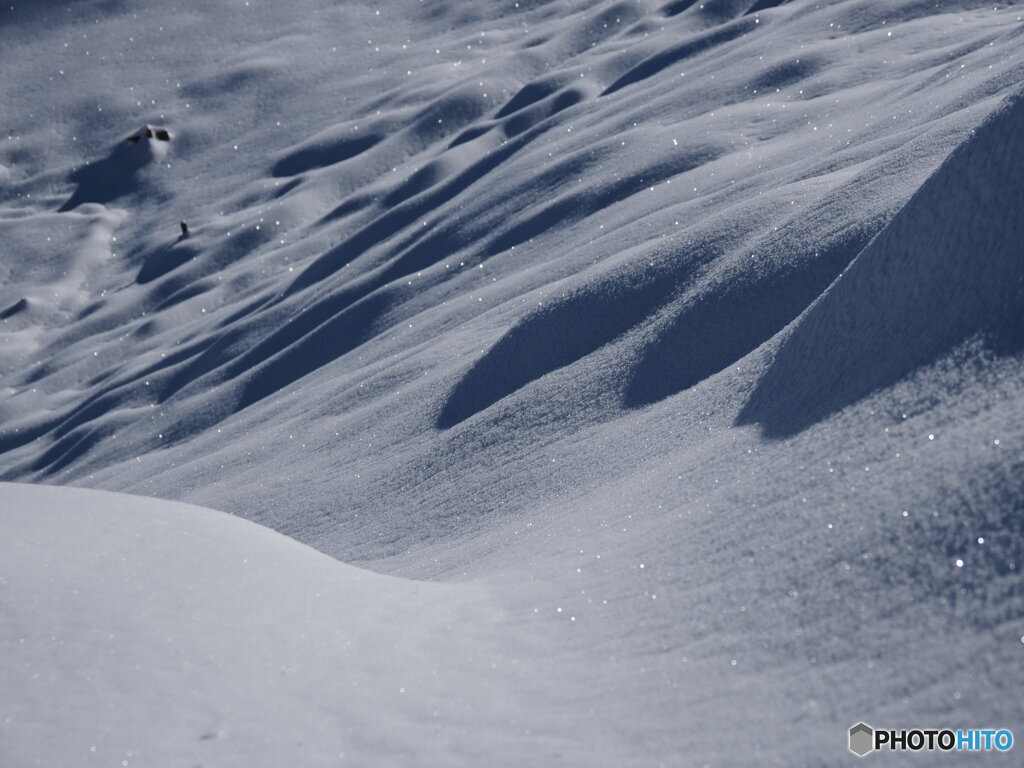 雪のきらめき