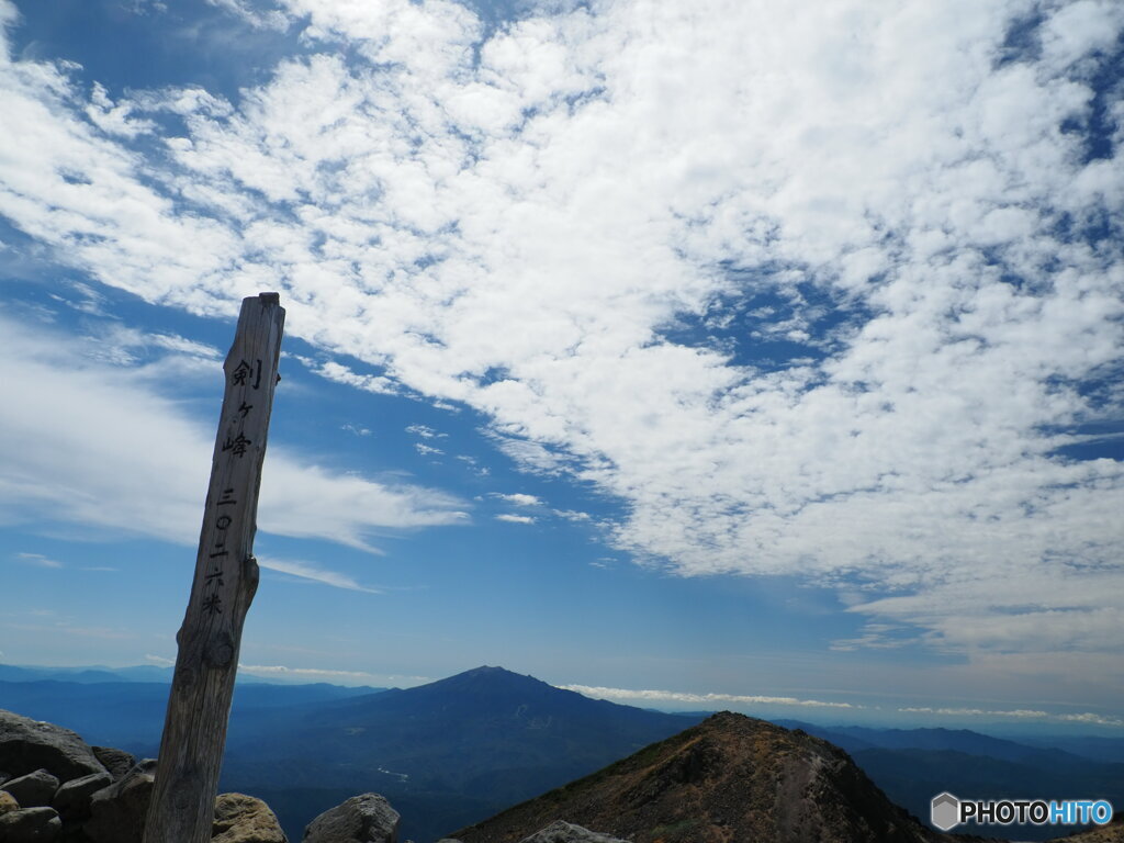 乗鞍岳（剣ヶ峯頂上）