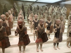 Terra cotta mini warriors