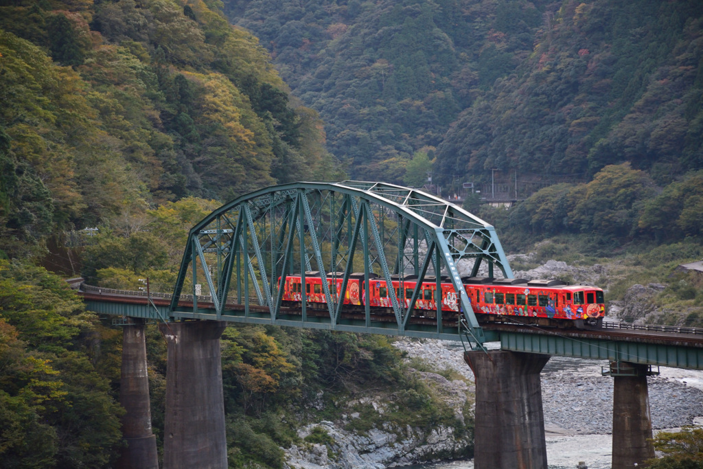 大歩危鉄橋