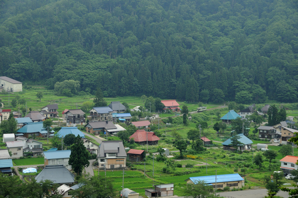 西大滝から