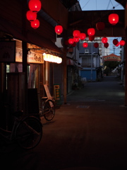 赤い提灯