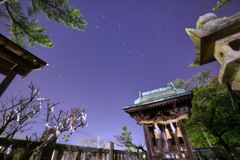 豊姫神社と北斗七星