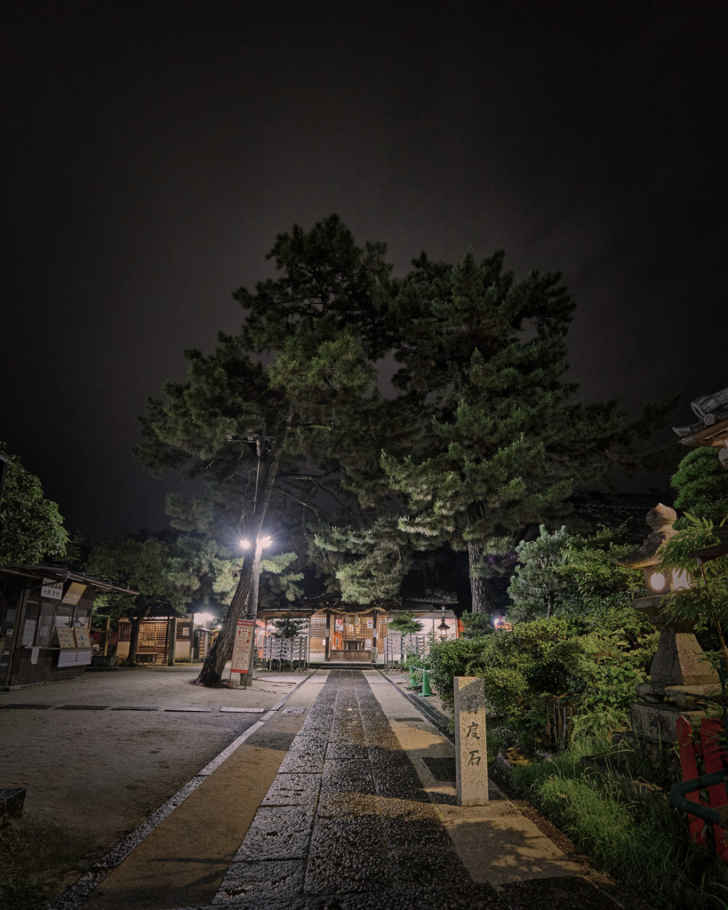 神様をお出迎え