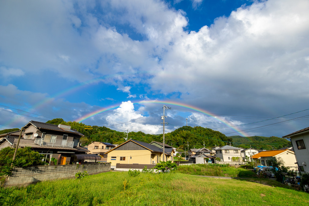 ダブルレインボー