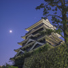 三日月と新生福山城