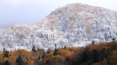 季節が異なる山