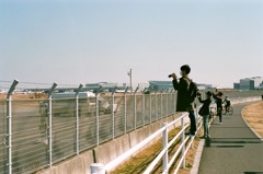 飛行機を撮るひと