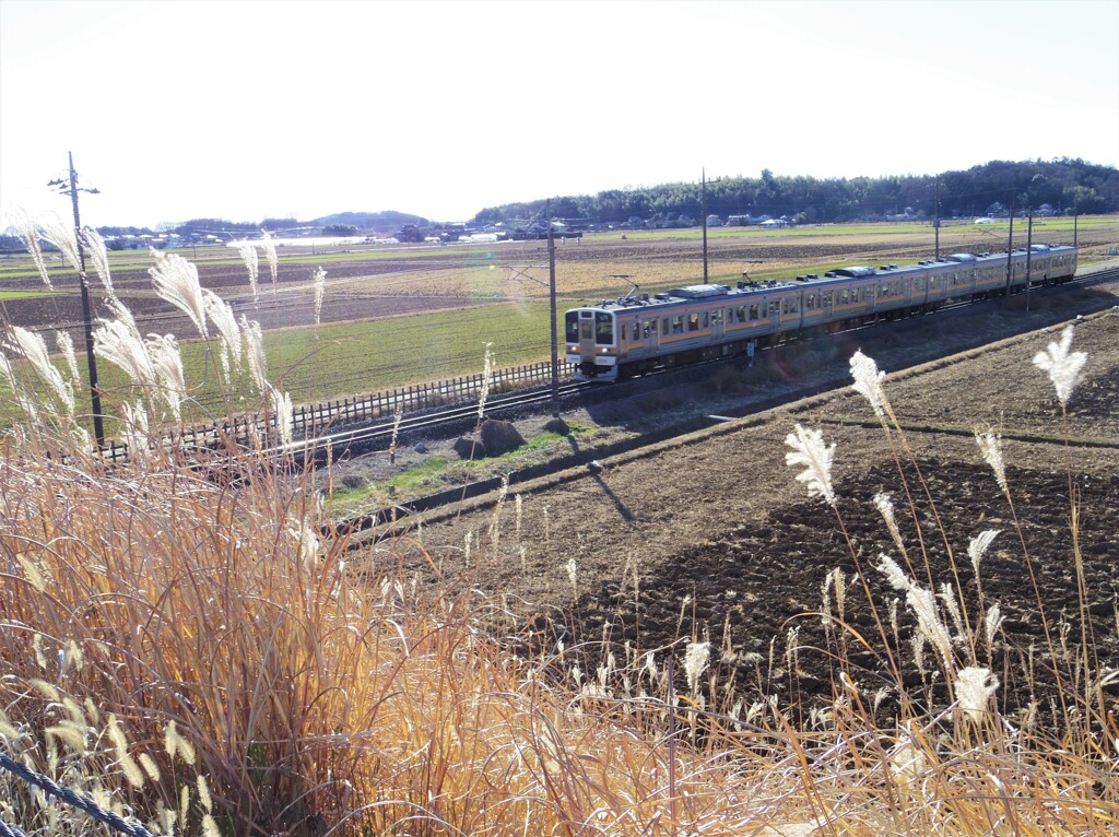 30分に約1本の電車