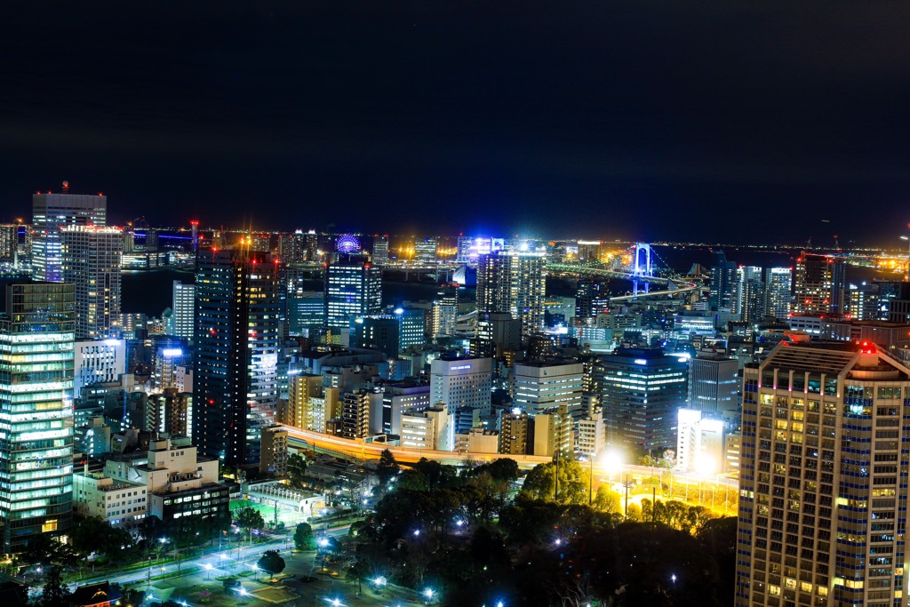 都会の夜景