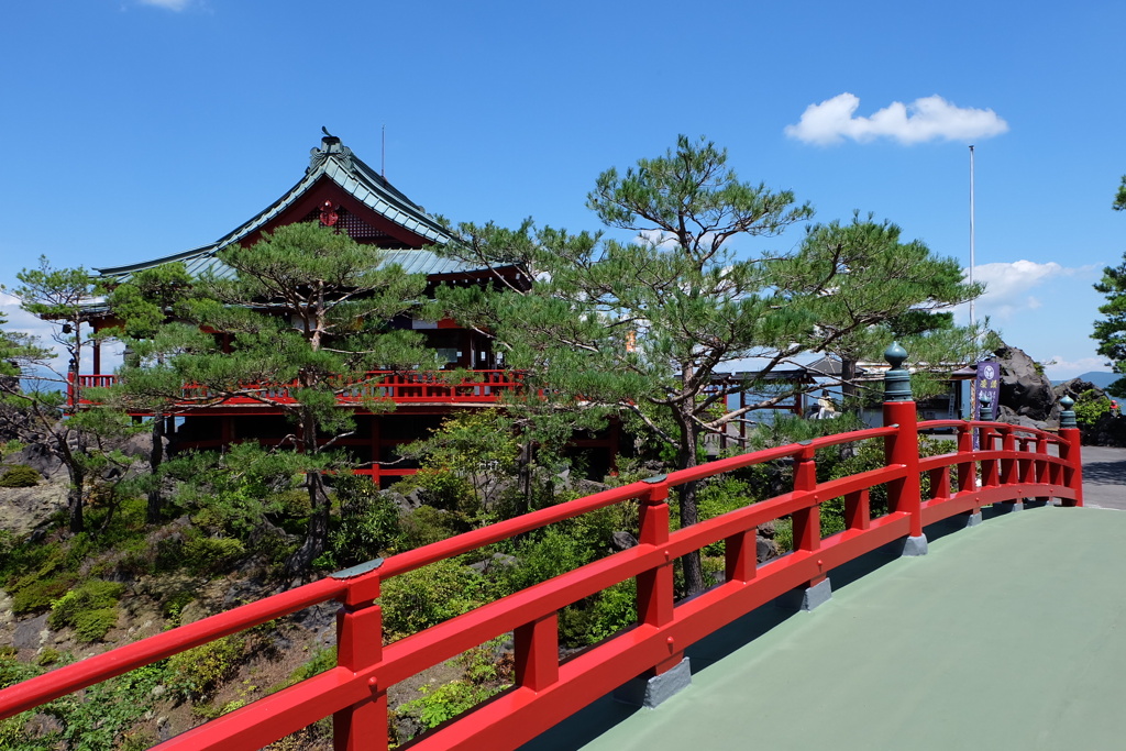 鬼押出園にて