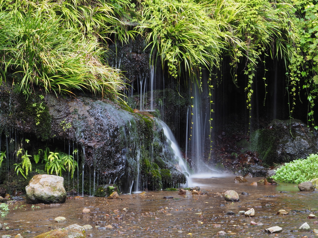 湧玉の滝