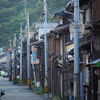 相川の朝