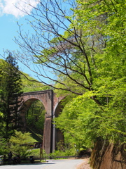 新緑の碓氷峠