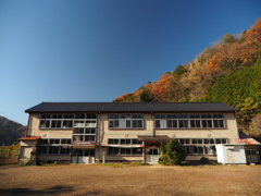 廃校の秋