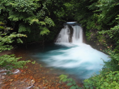 大泉の滝　夏