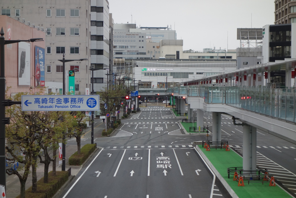ひと気がない…