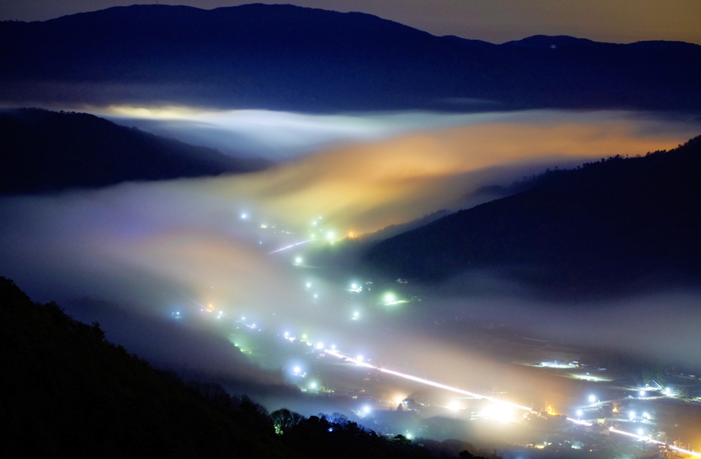 夜霧の流れ