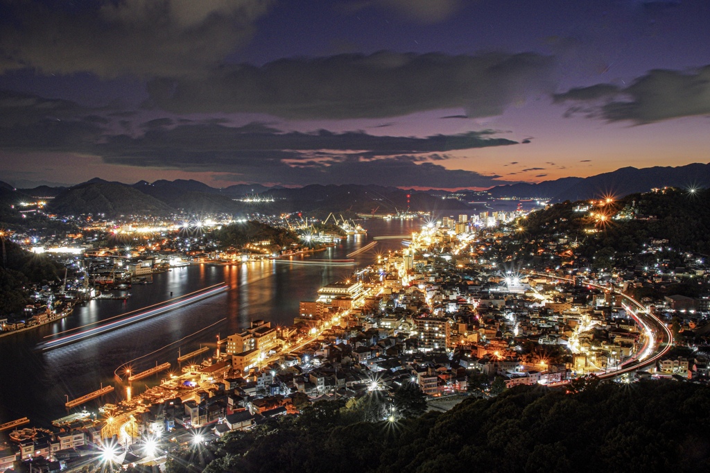 onomichi night view