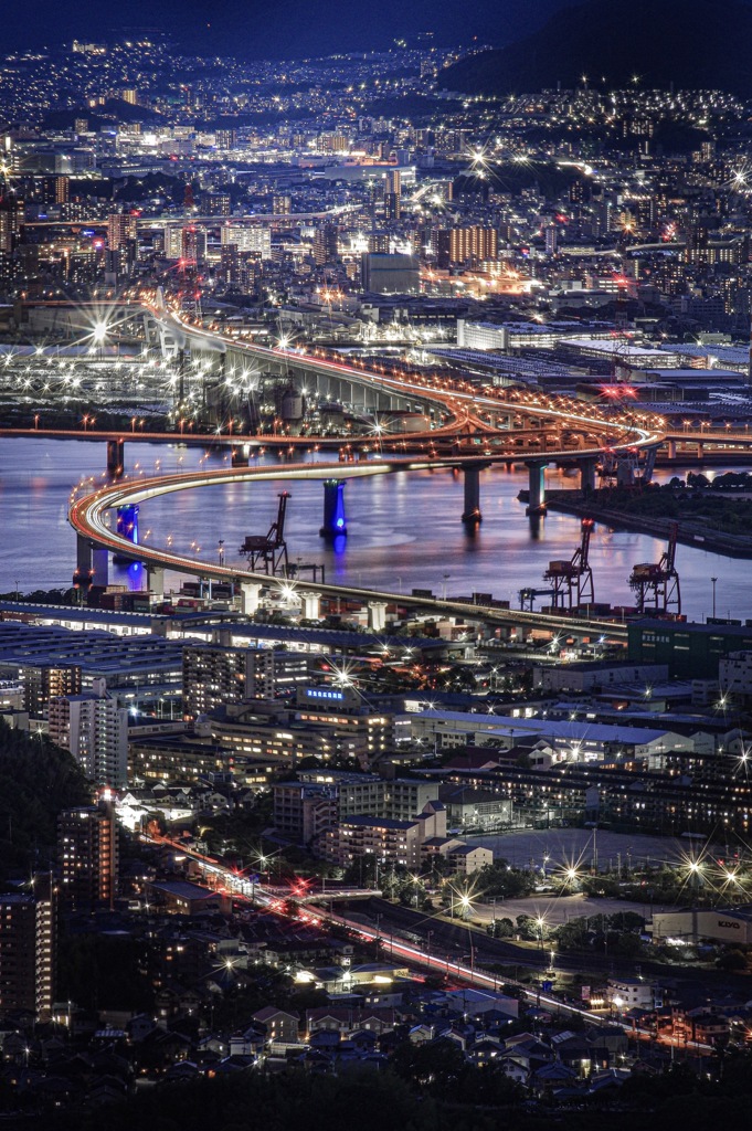 twilight hiroshima city