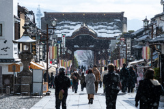 フルサイズデビューの善光寺お写ん歩