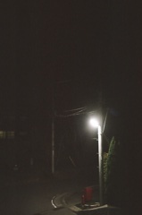 田舎の夜　fuji100 フィルム