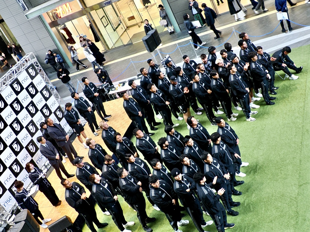 ブラックラムズ出陣式