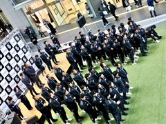 ブラックラムズ出陣式