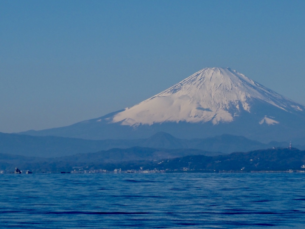 エボシ岩が遠くに見える〜♪